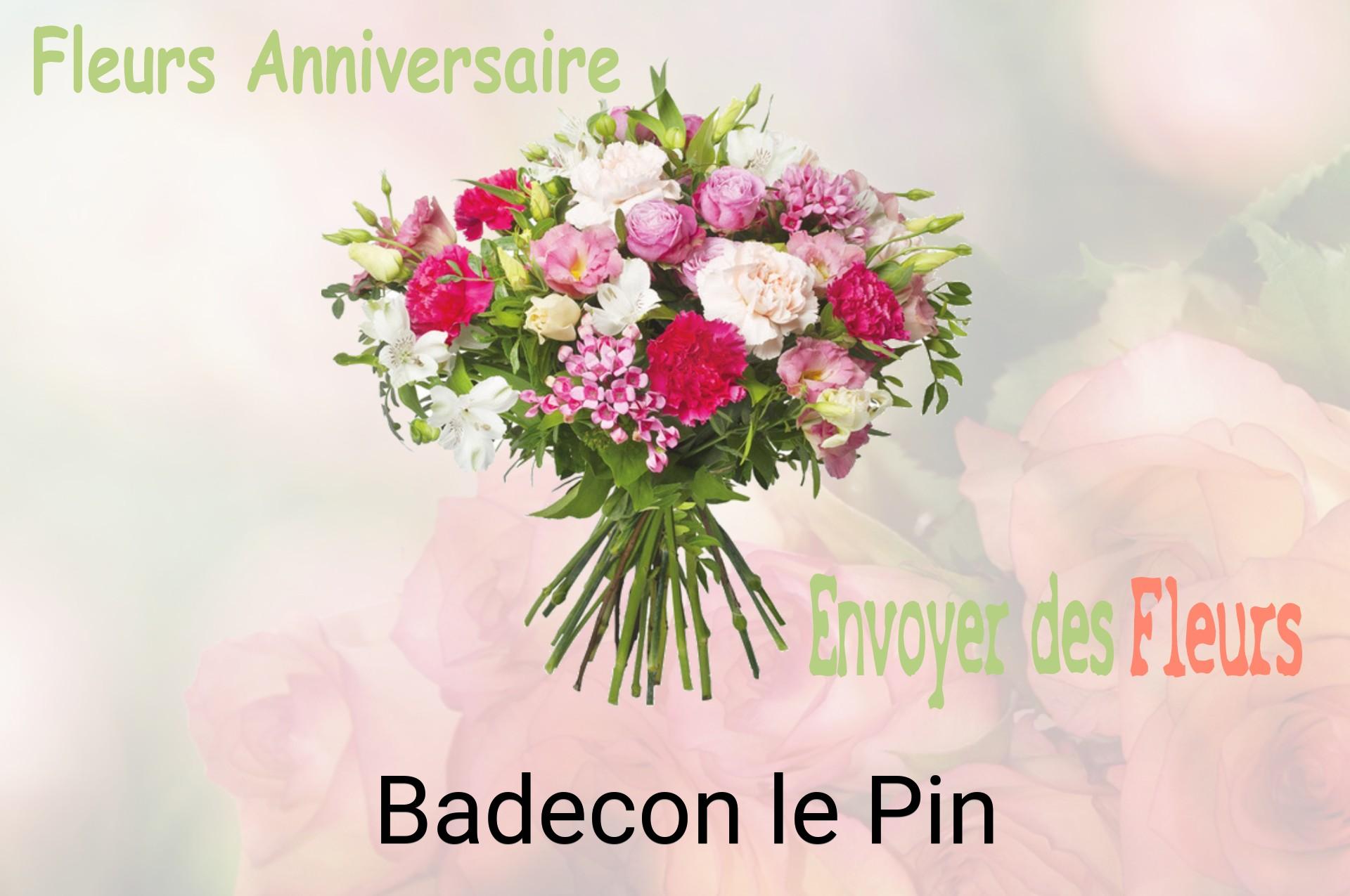 Bouquet de fleurs d’anniversaire livré à Badecon-le-Pin