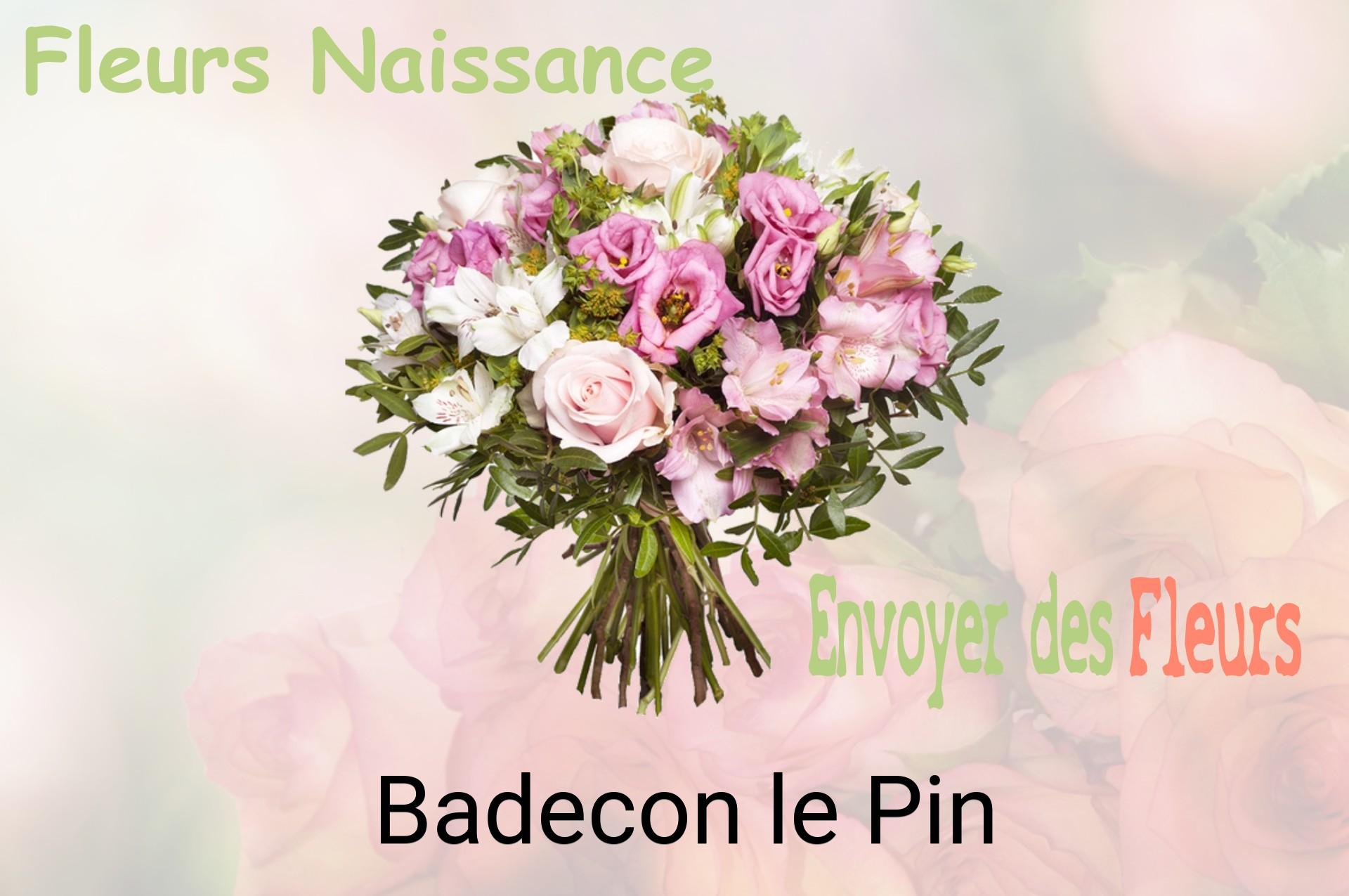 Bouquet de fleurs de naissance livré à Badecon-le-Pin